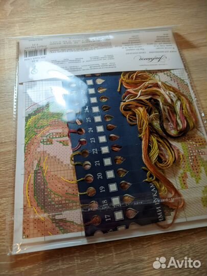 Отстатки от набора для вышивания крестом