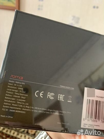 Регистратор xiaomi