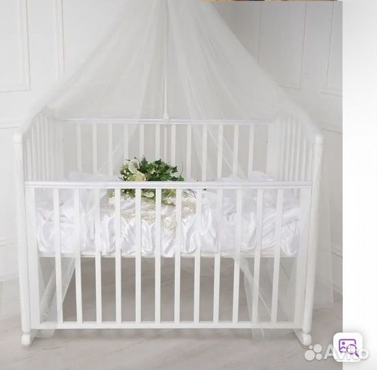 Балдахин в детскую кроватку