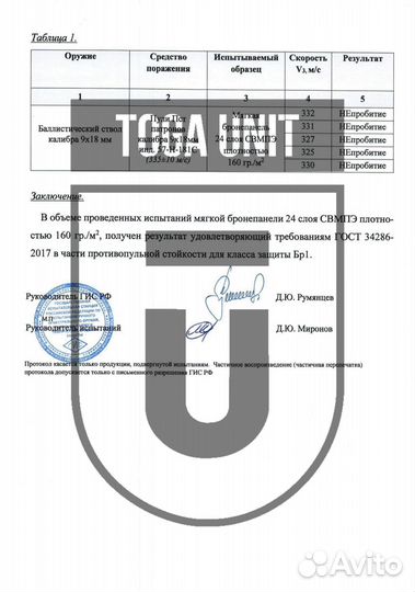 Баллистика в коврик пятиточник