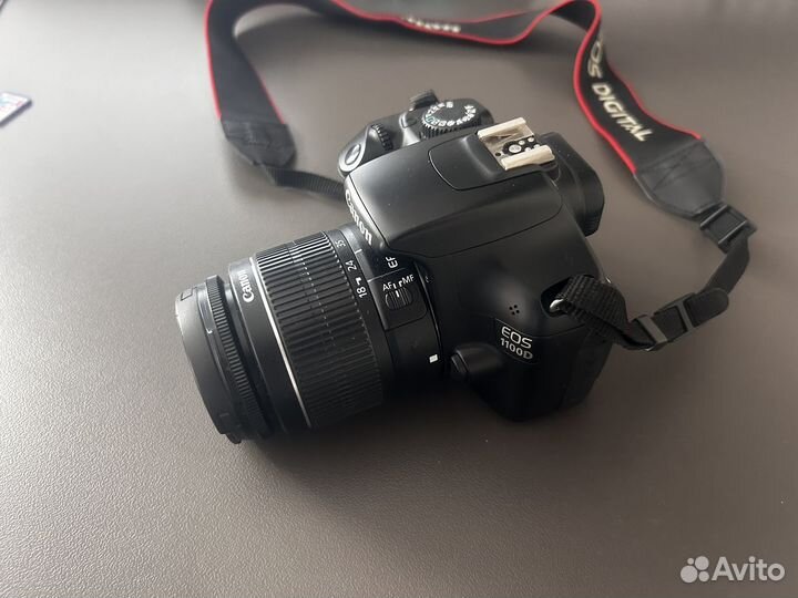 Зеркальный фотоаппарат canon eos 1100d