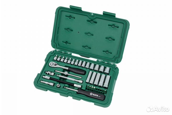 09001 Набор торцевых головок SATA 1/4