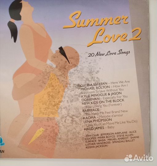 2LP сборник Summer Love 2 / Europe 1990