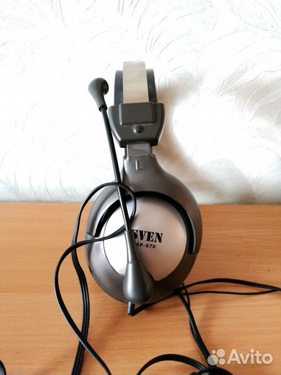 Наушники с микрофоном sven AP-870