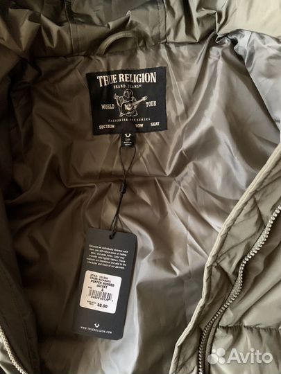 Пуховик True religion