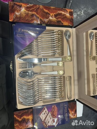 Набор столовых приборов Frank Moller новый кейс