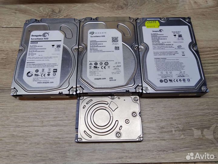 Нерабочие жесткие диски