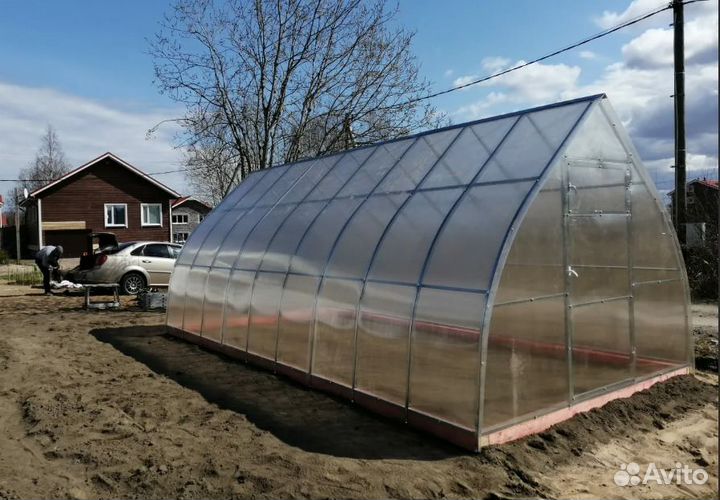 Теплица «Капелька» Сверхпрочная 3Х6