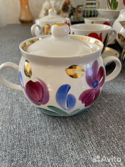 Сервиз чайный и чайные пары лфз