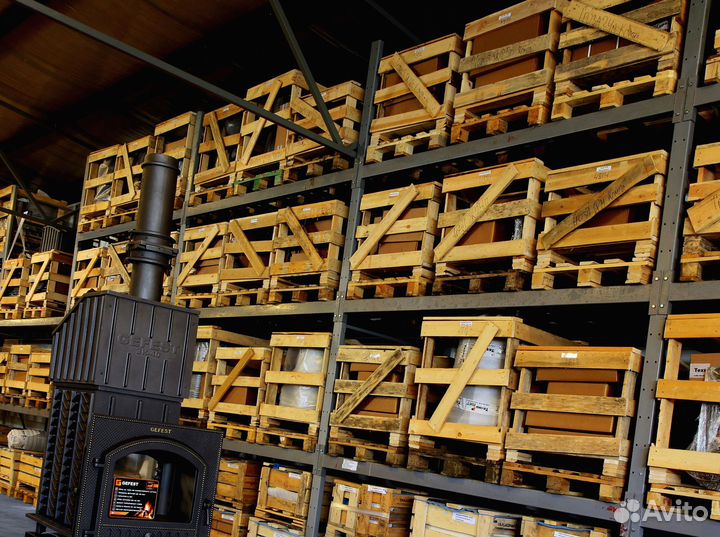 Универсальная печь для бани комплект Гроза 24 П