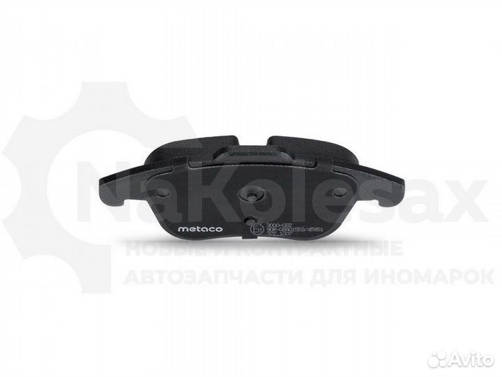 Колодки тормозные передние к-кт Metaco 3000-022