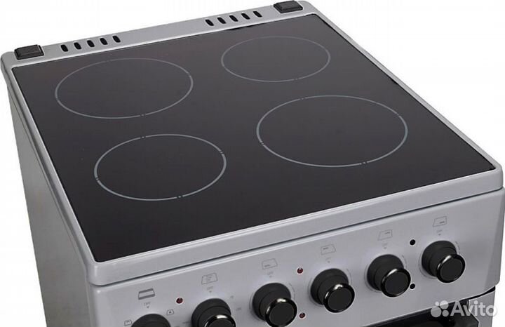 Плита Электрическая Hyundai REE225 серый стеклокер