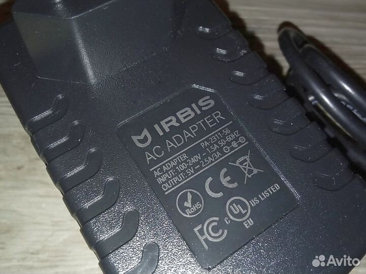 Блок питания для ноутбука Irbis NB68, NB60, NB62