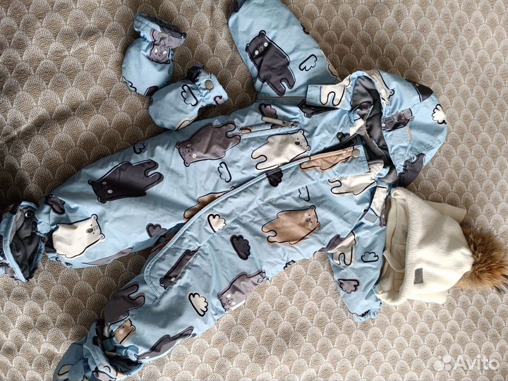 Зимний комбинезон Crockid 68-74