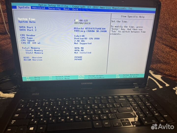 Samsung np350e7c