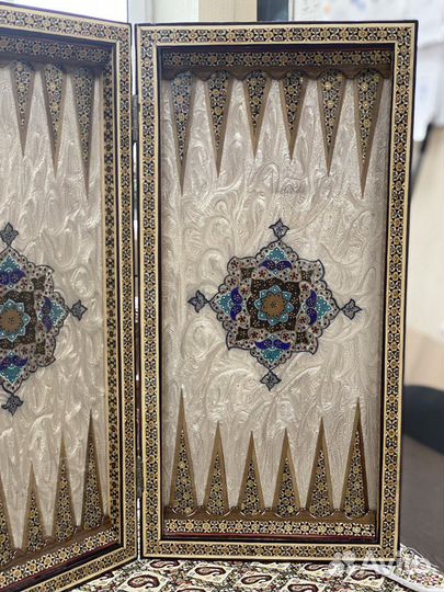 Шахматы-Нарды Хатам Иран Ручная Работа