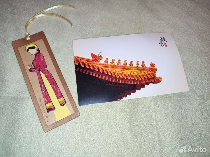 Закладка и открытка