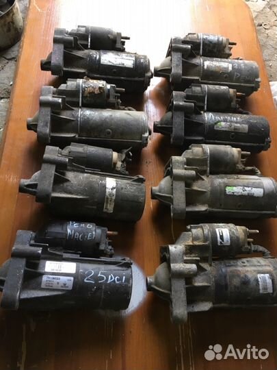 Стартер Renault Master 2.2, 2.5dci Opel Movano