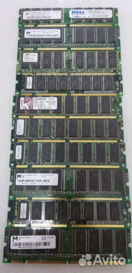 Старая память sdram 256 128