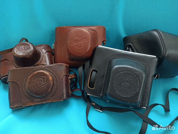 Футляры кожаные для фотоаппаратов