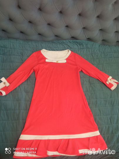 Платье трикотажное