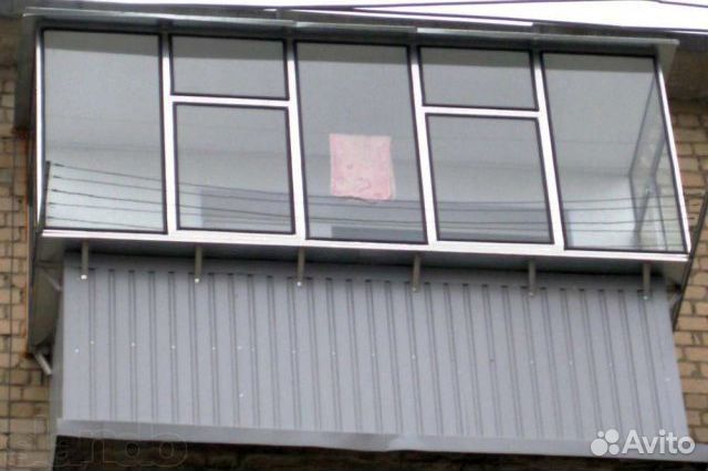 Остекление балконов и лоджий,внутренняя отделка