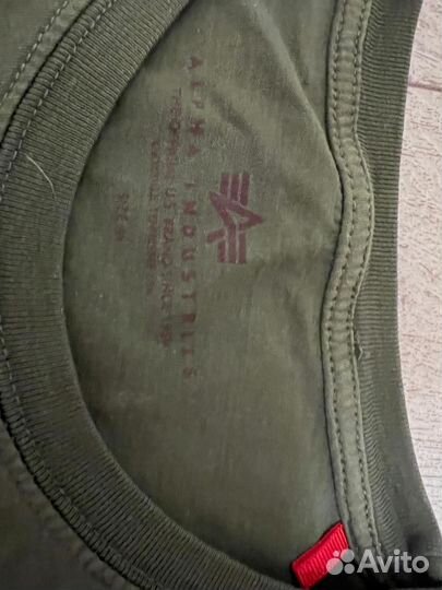 Футболка alpha industries