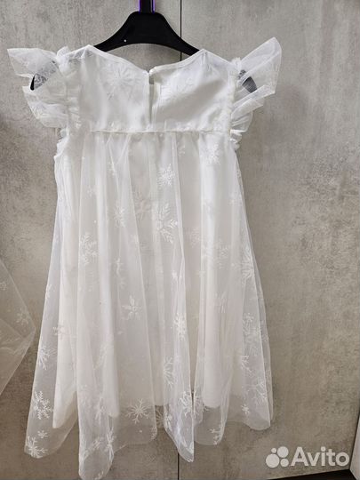 Платье снежинки 110
