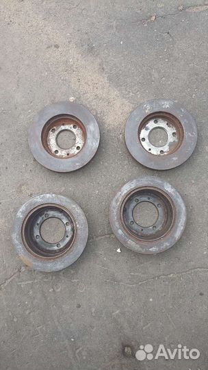 Передние и задние тормоза mitsubishi galant