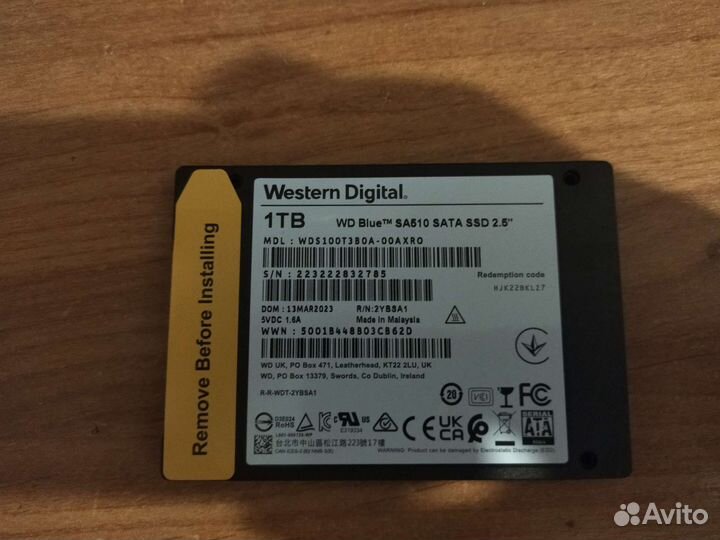 1 тб Внутренний SSD диск