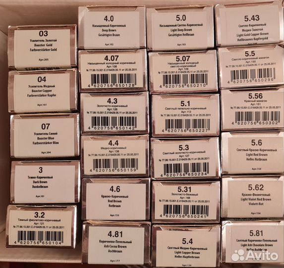 Краска для волос Kapous с истёкшим сроком годности