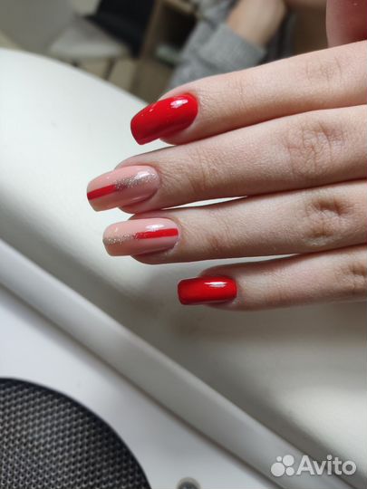 Маникюр, педикюр, гель лак
