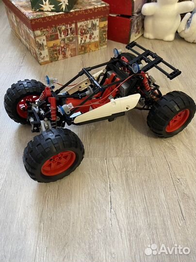 Машинка лего на пульте управления
