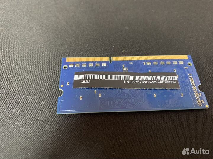 Оперативная память Kingston для ноутбука ddr3 2gb