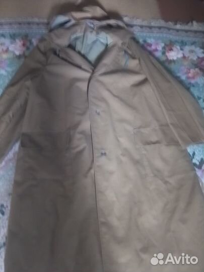 Плащ рыбака прорезиненный