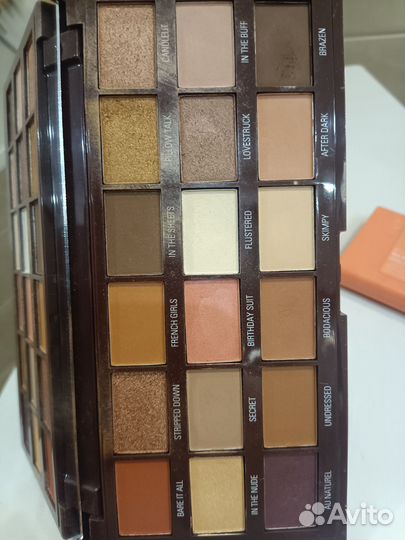 Палетка теней, румян, бронзер i heart revolution