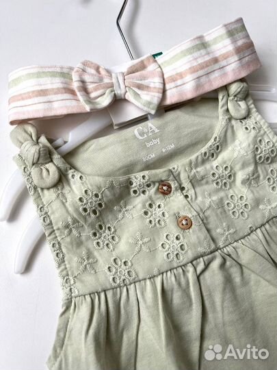 Летний комплект для девочки 80,86 ca