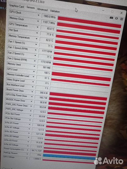 Asus Rog Strix rtx 3080 lhr Идеал