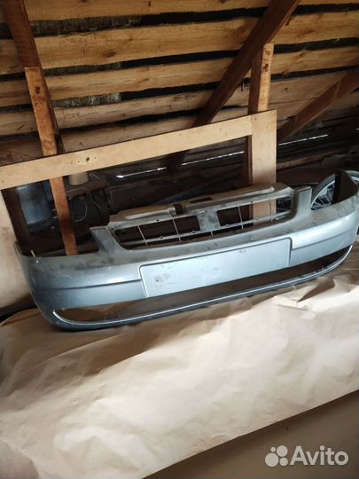 Бампер передний priora 1