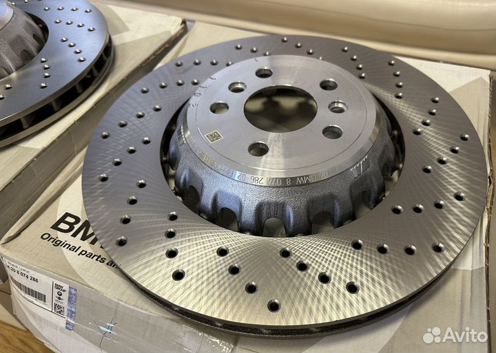 Диск тормозной задний правый BMW X5M F95