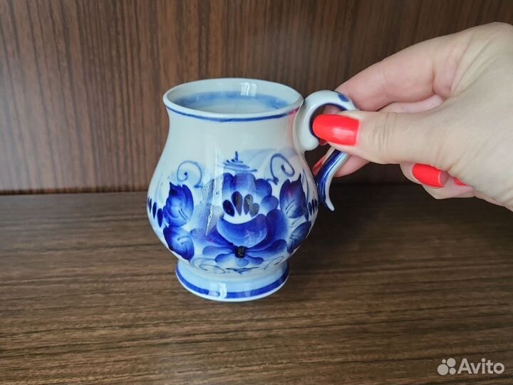 Гжель СССР посуда