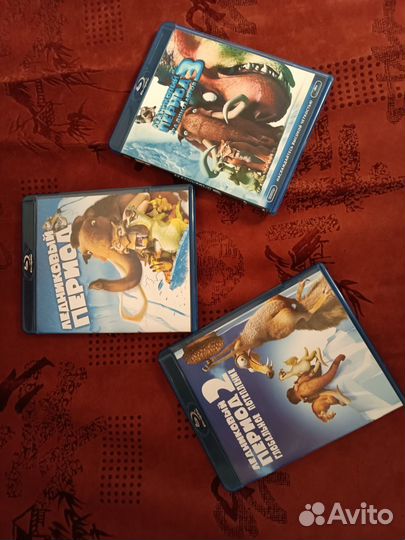 Ледниковый период 1-2-3, BlueRay