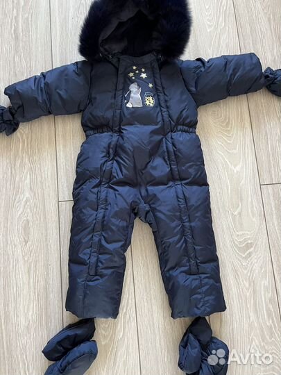 Зимний комбинезон для мальчика