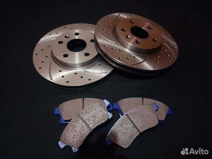 Тормозные диски opel astra j r15 sport + керамика