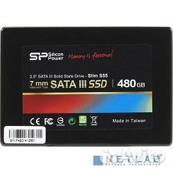 Silicon Power SSD 480Gb S55 SP480gbss3S55S25 SATA3
