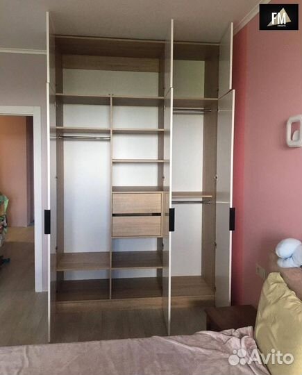 Распашной шкаф фабричное производство