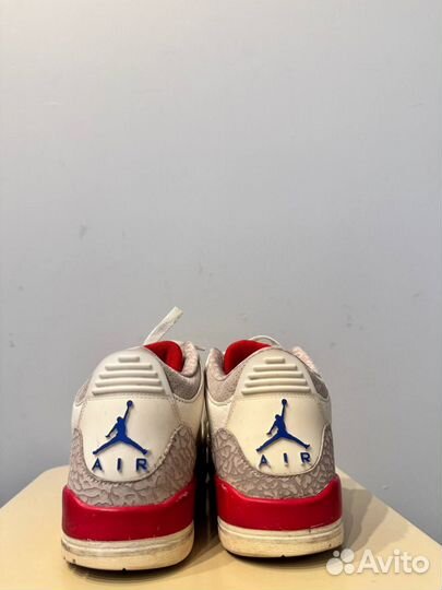 Jordan 3 White кроссовки оригинал