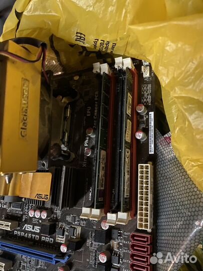 Материнская плата asus p5p43td pro