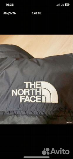 Пуховик the north face 700 оригинал