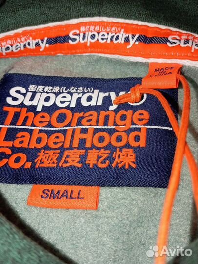 Толстовка мужская с капюшоном Superdry оригинал